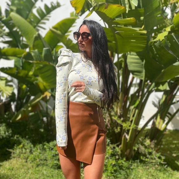 Zara floral knit sweater - Picture 3 of 13